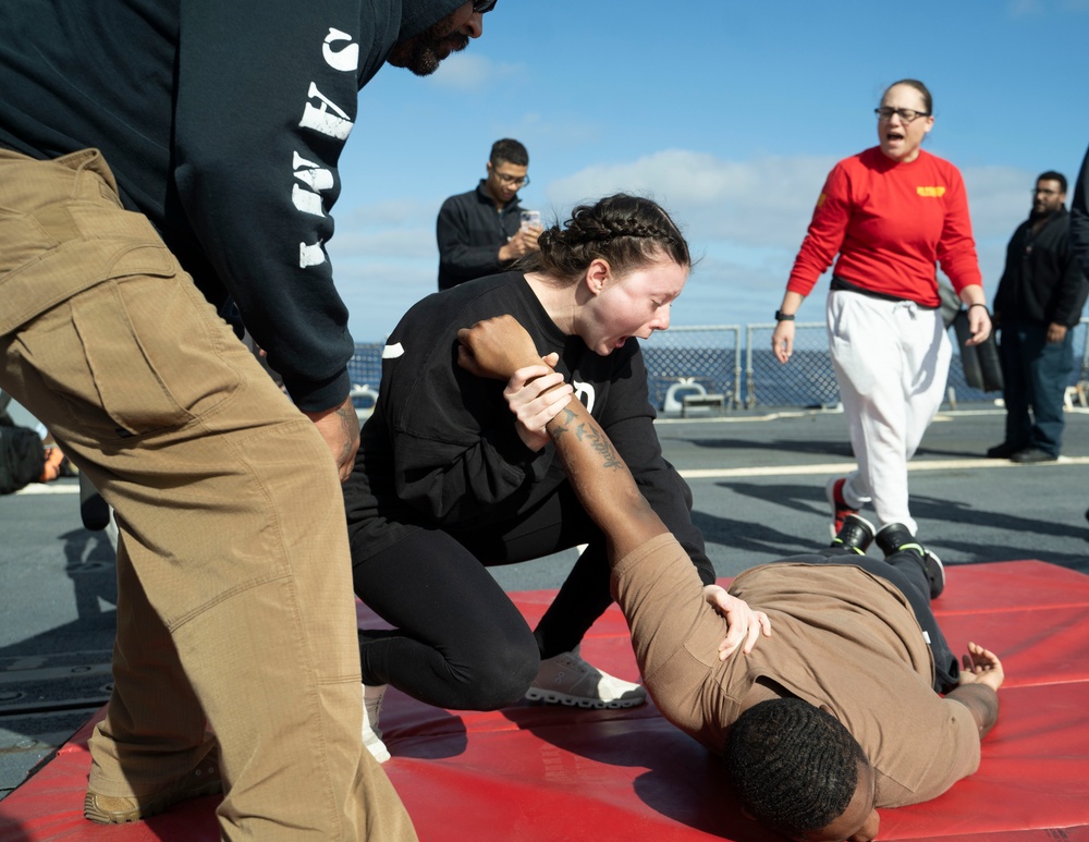 USS Delbert D. Black Operates in the Mediterranean Sea