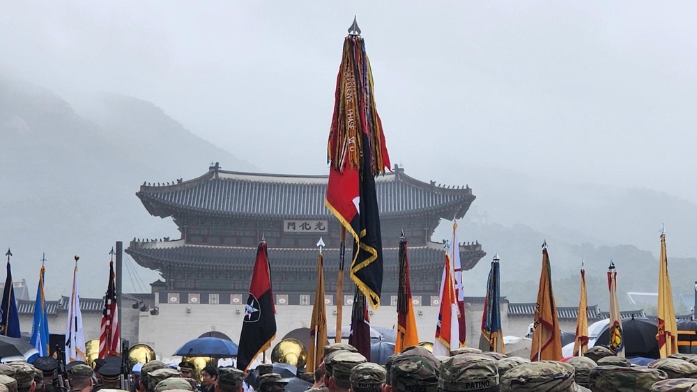 Mountain Warriors March in the 75th Armed Forces Day Parade