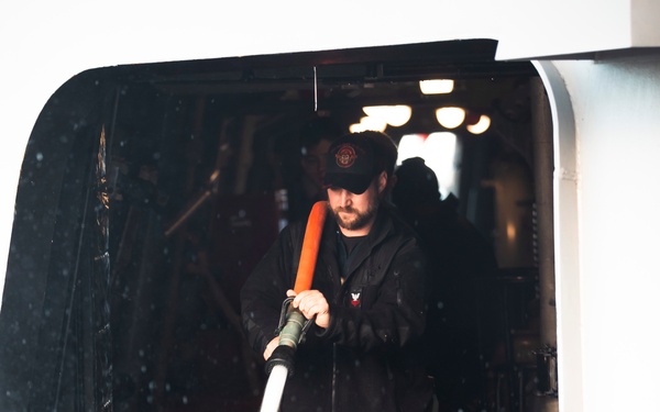 USS Delbert D. Black Operates in the Mediterranean Sea