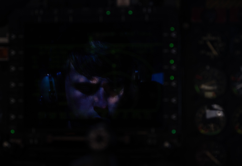 BTF flies over the Pacific Ocean
