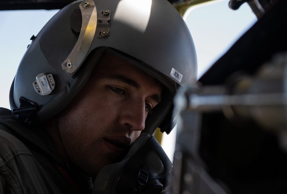 BTF flies over the Pacific Ocean