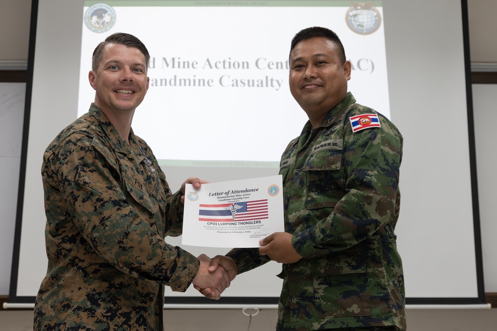 HMA Thailand 24 | Landmine Casualty Care Course Graduation