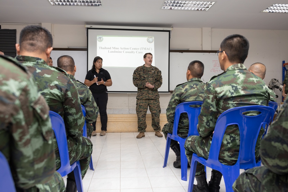 HMA Thailand 24 | Landmine Casualty Care Course Graduation