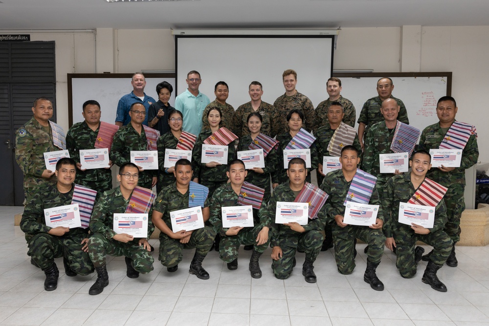 HMA Thailand 24 | Landmine Casualty Care Course Graduation