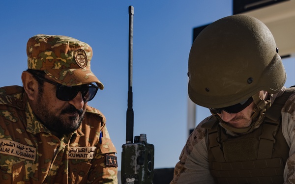 U.S., Kuwaitis Conduct Close Air Support Training during Intrepid Maven 24