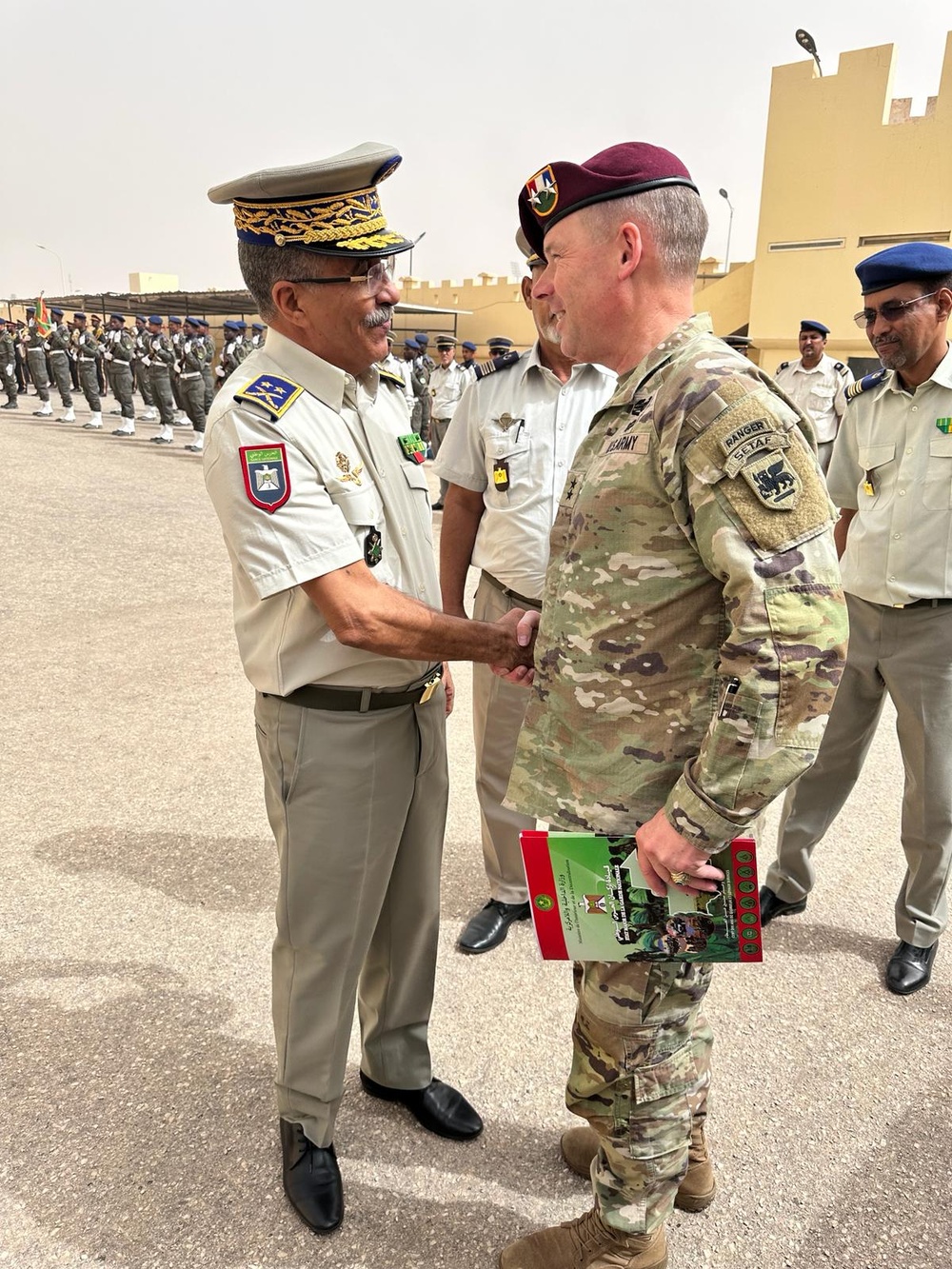 SETAF-AF commander visits Mauritania