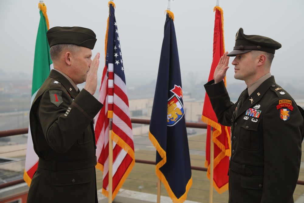 Maj. Ryan Goulet promotes to Lt. Col.