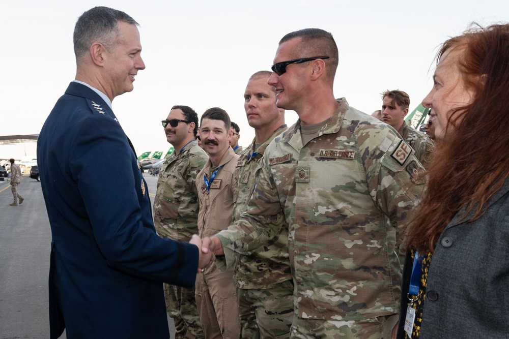 US military, civilian leaders recognize Airmen, Soldiers for contribution to Saudi World Defense Show