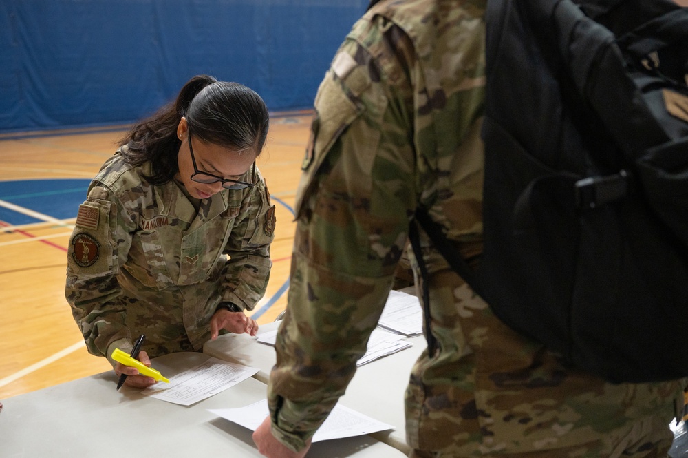 Cope North 24: PERSCO checks in exercise personnel