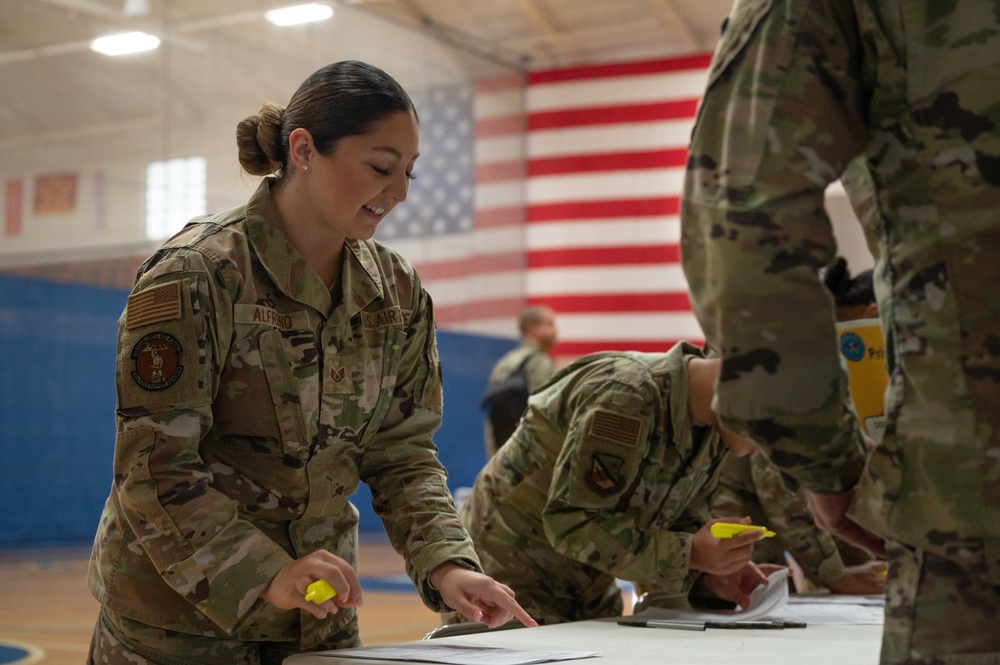 Cope North 24: PERSCO checks in exercise personnel