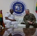 Maj. Gen. Sofge visits the Ghana Navy Headquarters