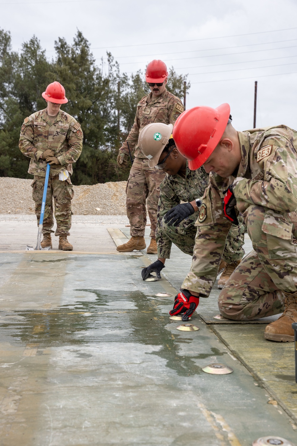 Seabees, Airman, and Marines Work Together During Keen Edge '24