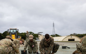 Seabees, Airman, and Marines Work Together During Keen Edge '24