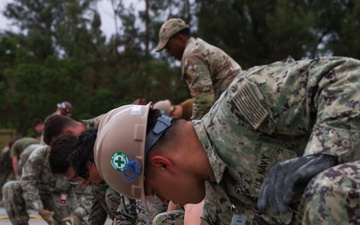 Seabees, Airman, and Marines Work Together During Keen Edge '24