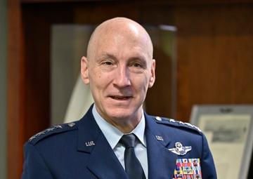 CSAF Allvin presents 2022 Kolligian Trophy