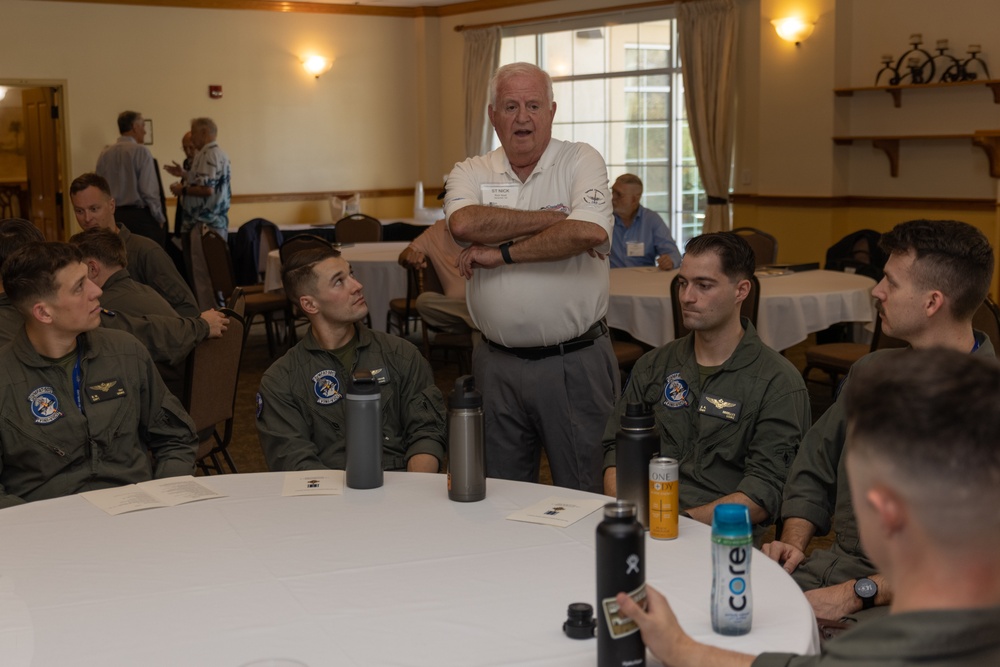 Distinguished Flying Cross Society visits MCAS Beaufort