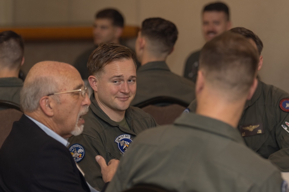 Distinguished Flying Cross Society visits MCAS Beaufort