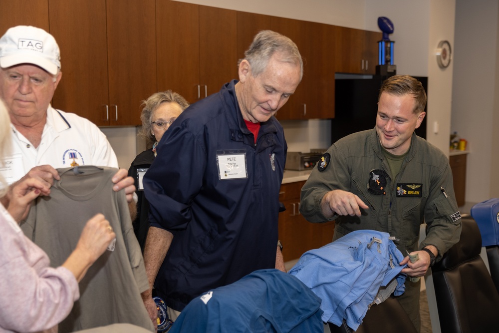 Distinguished Flying Cross Society visits MCAS Beaufort