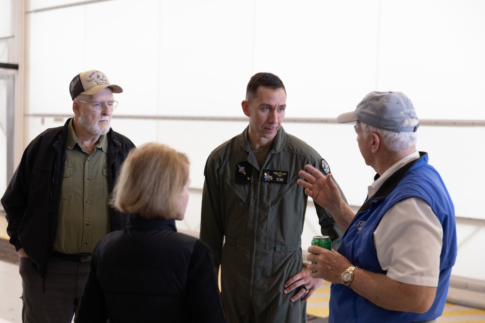 Distinguished Flying Cross Society visits MCAS Beaufort