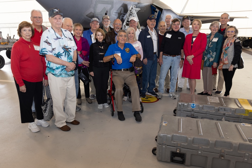 Distinguished Flying Cross Society visits MCAS Beaufort