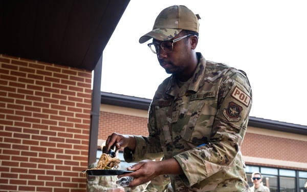 43rd AMOG Chaplain Corps hosts redeployers lunch