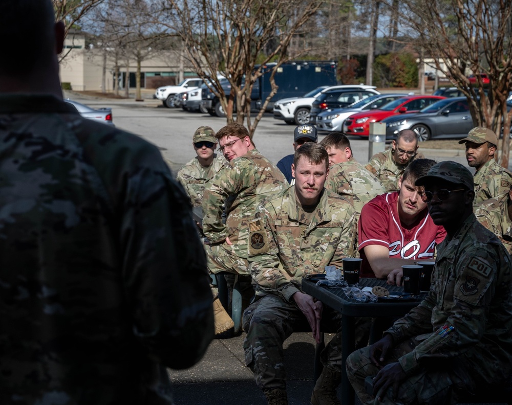 43rd AMOG Chaplain Corps hosts redeployers lunch 43rd AMOG Chaplain Corps hosts redeployers lunch