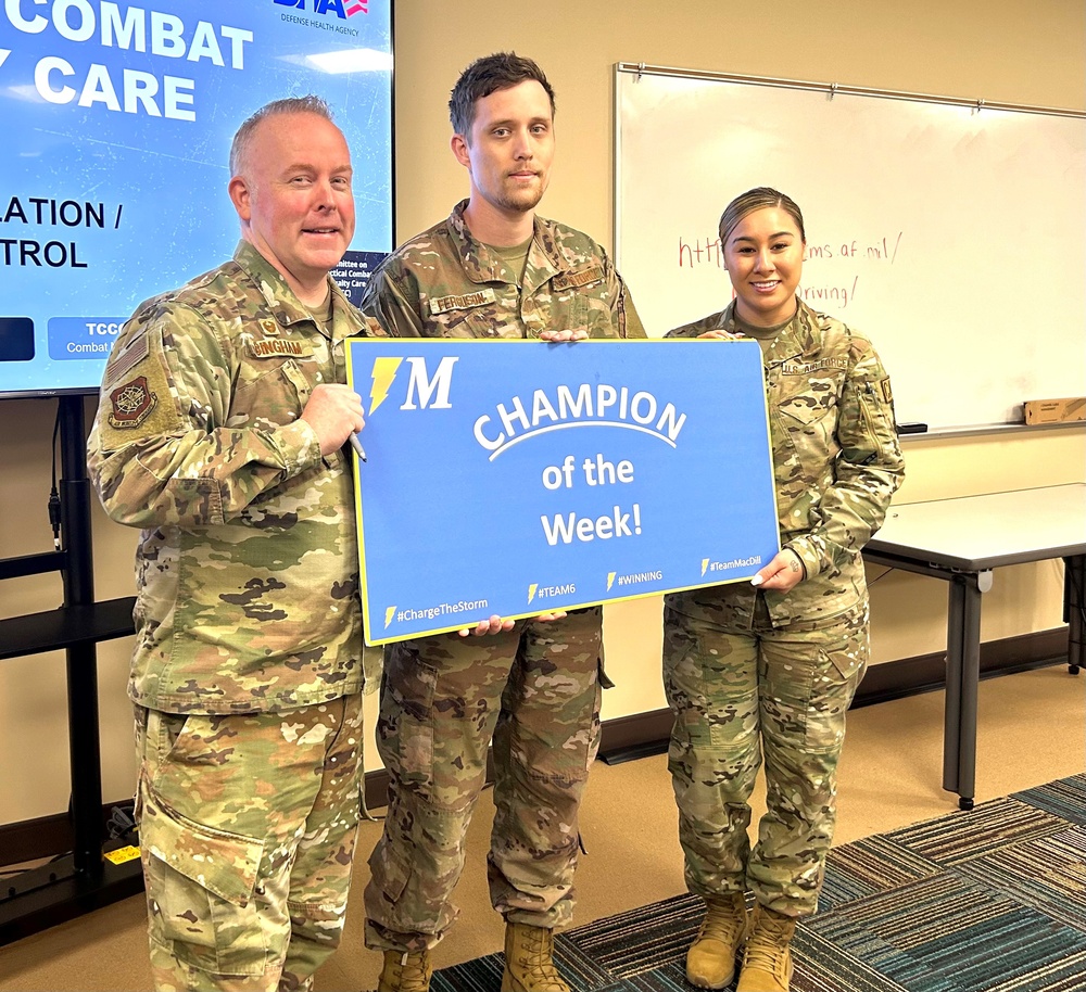 Champ of the week – SrA Samuel Ferguson