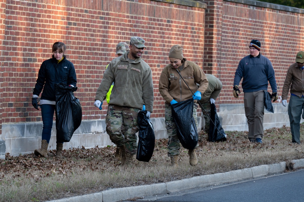 Beyond-the-Wall: JBAB beautifies community through perimeter cleanup