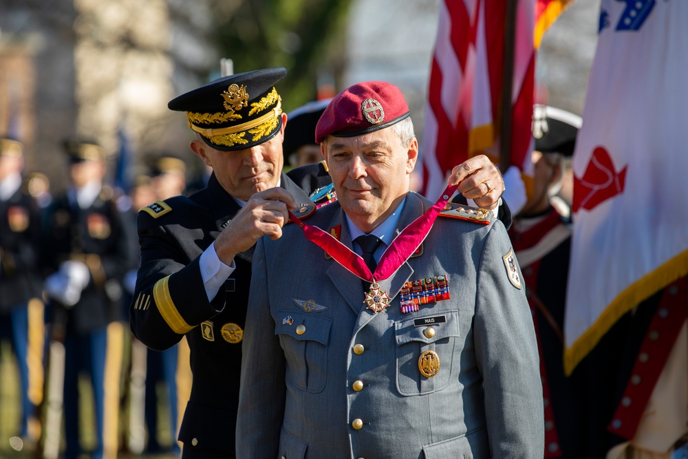 Chief of Staff of the Germany Army Arrival Ceremony