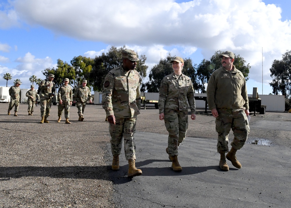 ANG Command Chief visits 147th CBCS