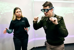 Cadets, staff take part in Augmented Reality demonstration