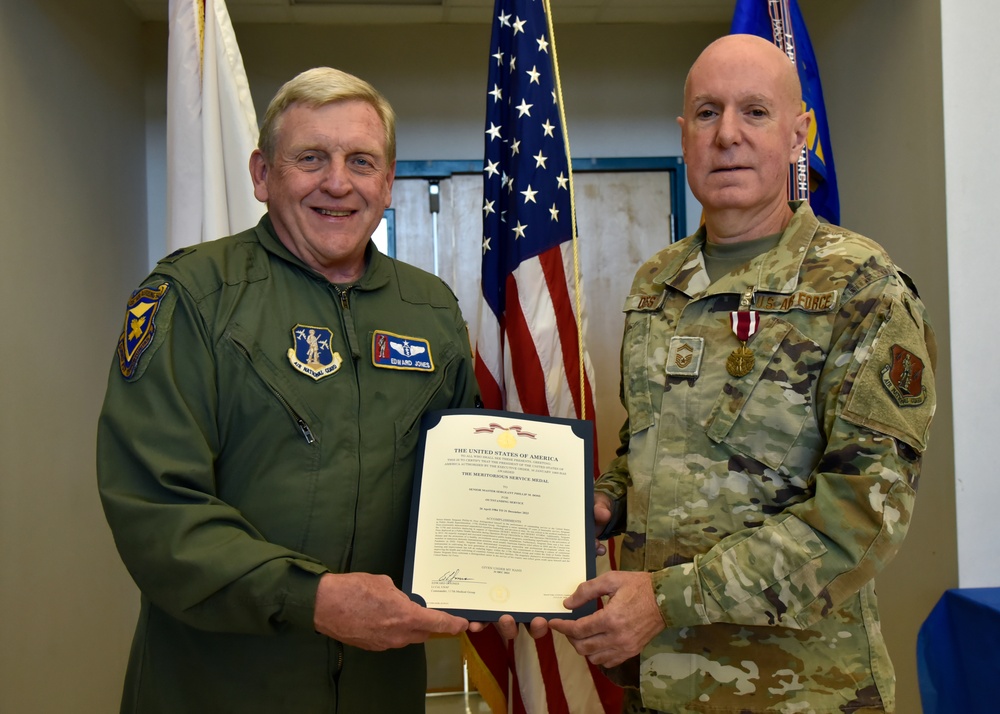 SMSgt Phillip Doss retires from 117 ARW after 39 years of military service
