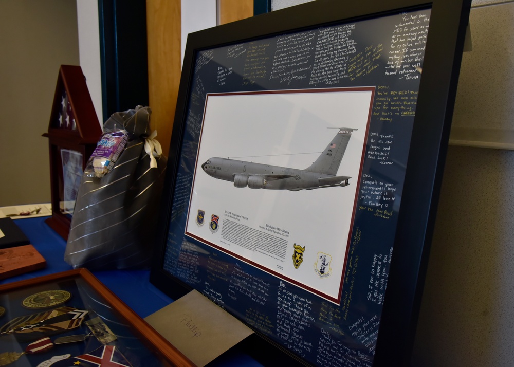 SMSgt Phillip Doss retires from 117 ARW after 39 years of military service