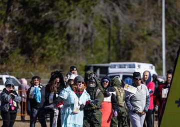 Photo of Georgia Air National Guard and Army National Guard members during the Homeland Response Force External Evaluation