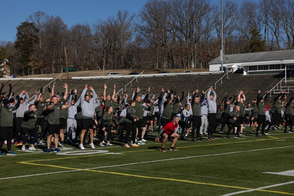 FBI and Wounded Warrior Regiment's culminating physical training event