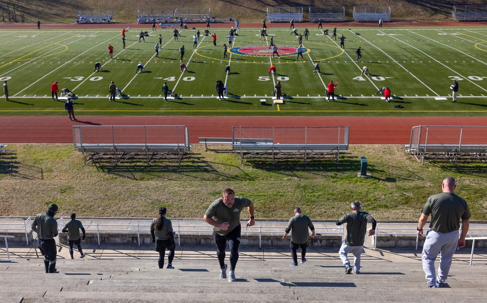 FBI and Wounded Warrior Regiment's culminating physical training event