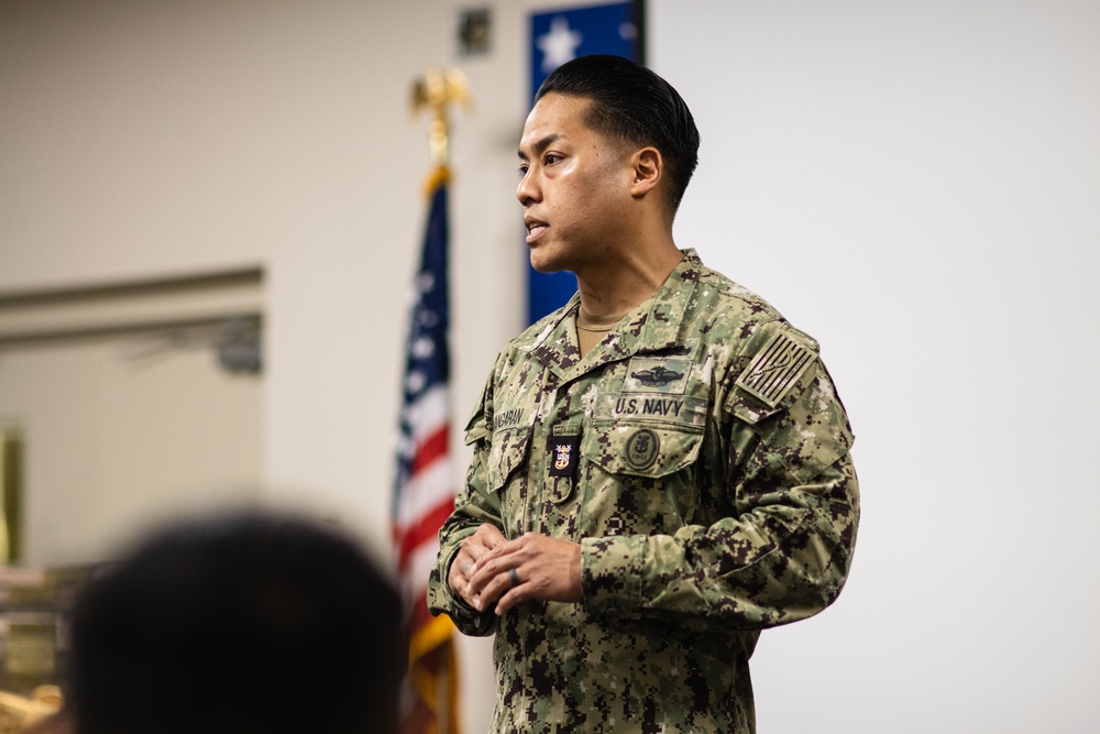 RADM Visits NORU