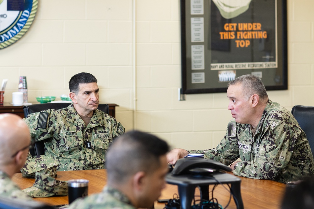RADM Freedman Visits NORU