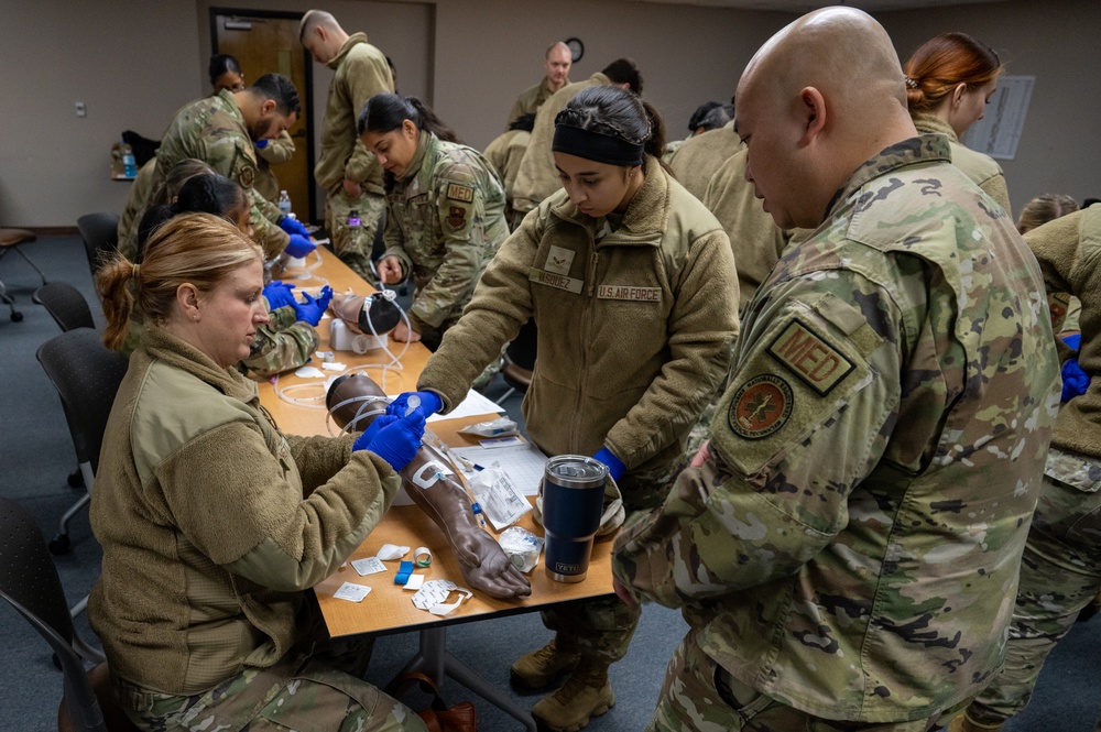 42nd Medical Group participates in medical exercise.