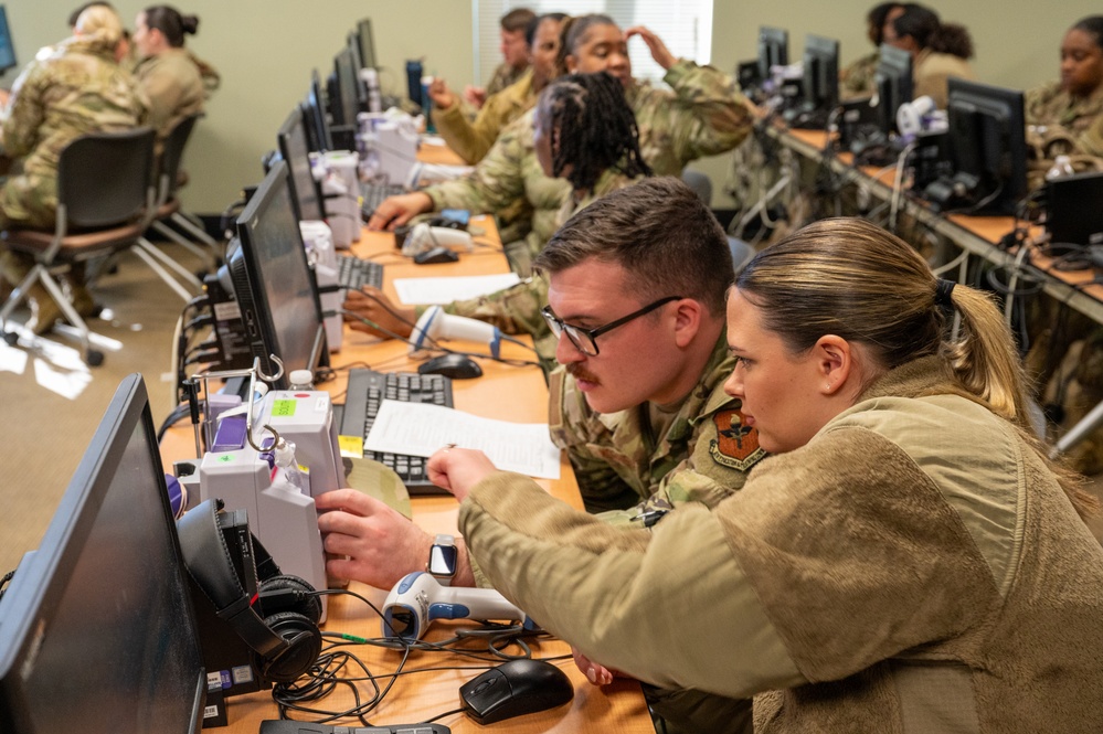42nd Medical Group participates in medical exercise.