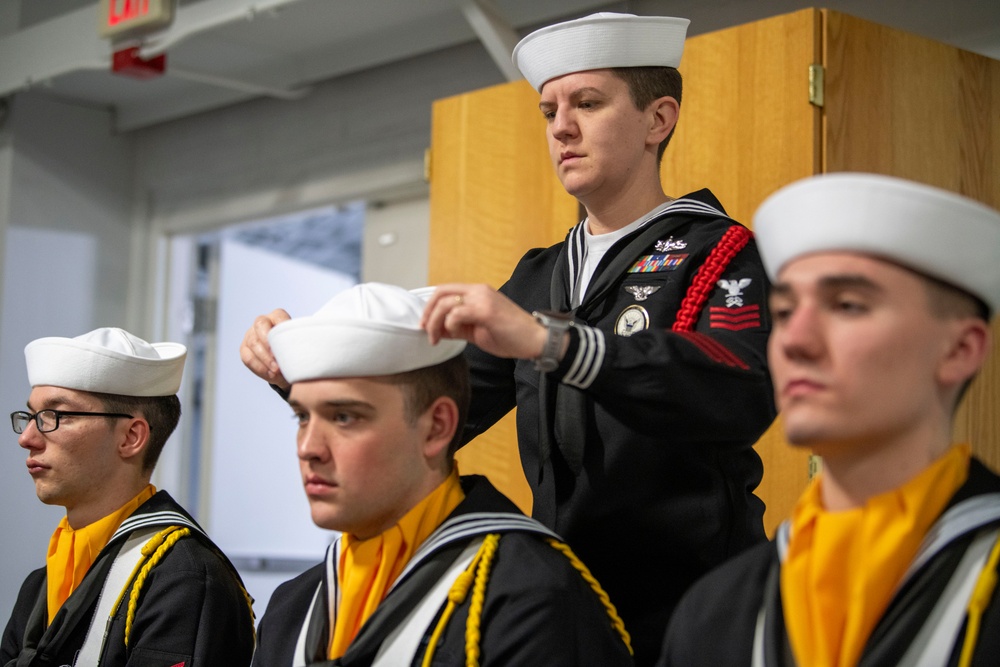 Recruit Training Command Pass in Review