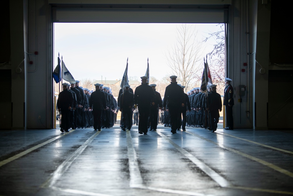 Recruit Training Command Pass in Review