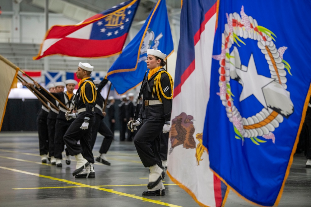 Recruit Training Command Pass in Review