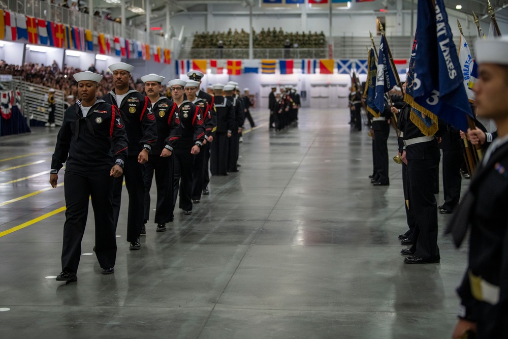 Recruit Training Command Pass in Review