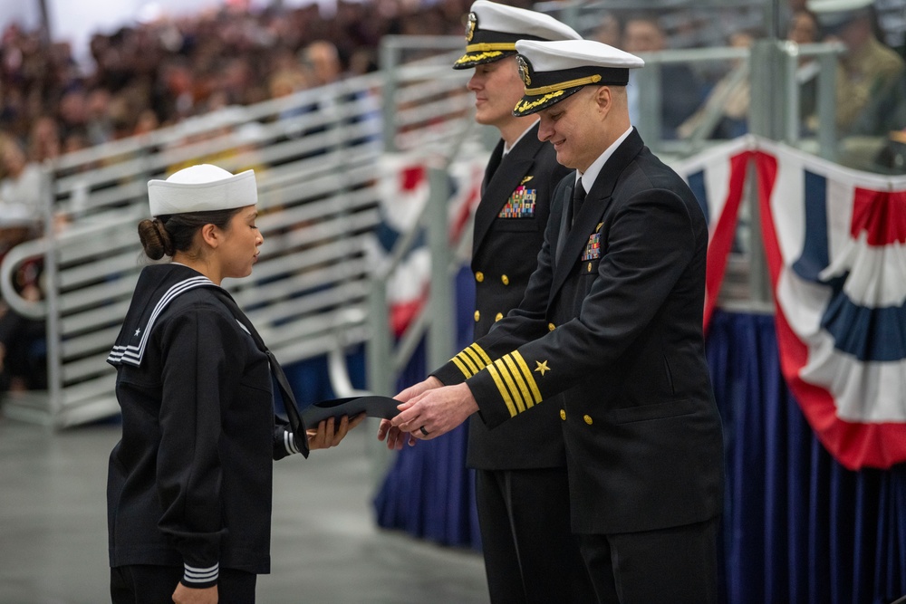 Recruit Training Command Pass-in-Review Award Winners