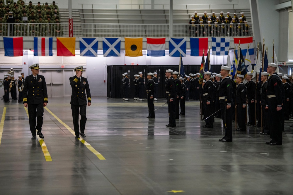 Recruit Training Command Pass in Review