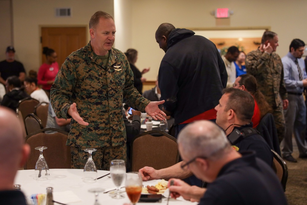 MCAS Beaufort hosts Civilian Breakfast