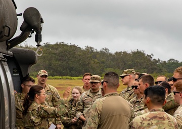 U.S. Soldiers conduct jungle medicine training