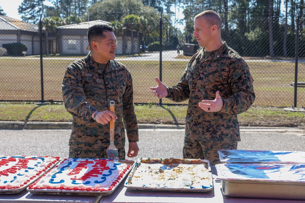 MALS-31 hosts a birthday BBQ