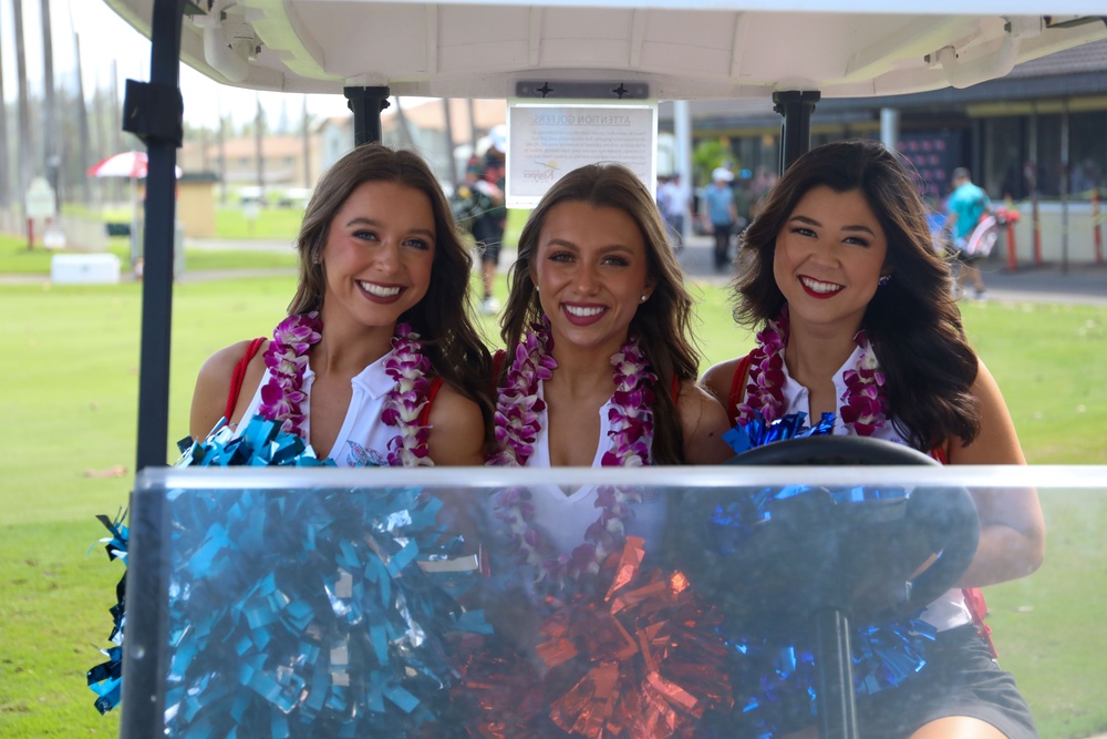 NFL Cheerleaders Touchdown in MCBH: Marines and Family Excited for NFL Pro Blitz Tour 2024